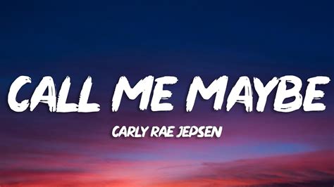 so call me maybe lyrics